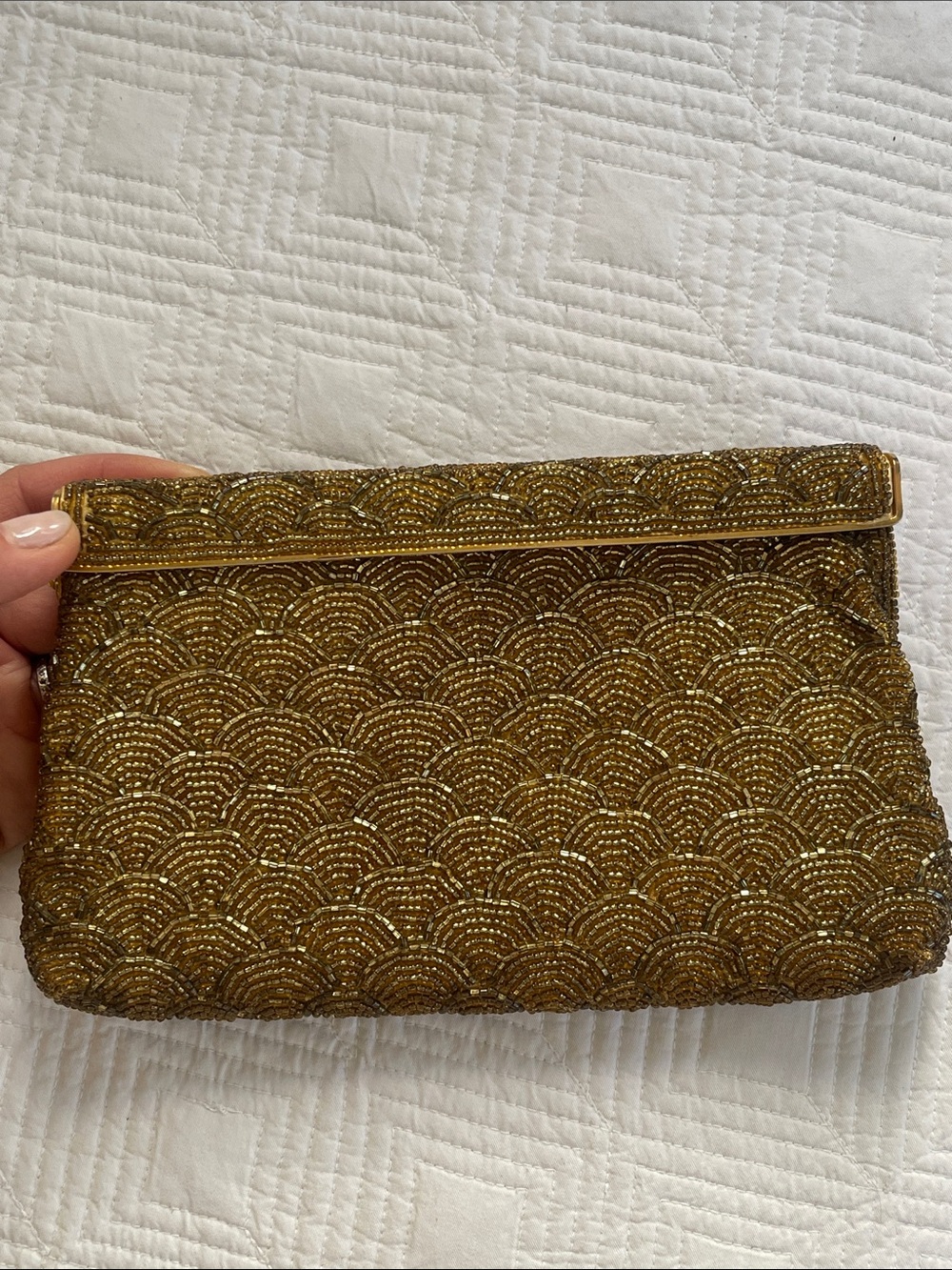 Vintage Walborg Beaded Clutch